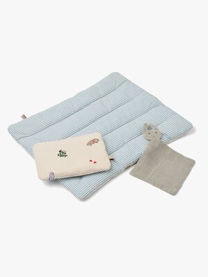 LIEWOOD Bettwäsche-Set Für Puppenbett Joan, Blau