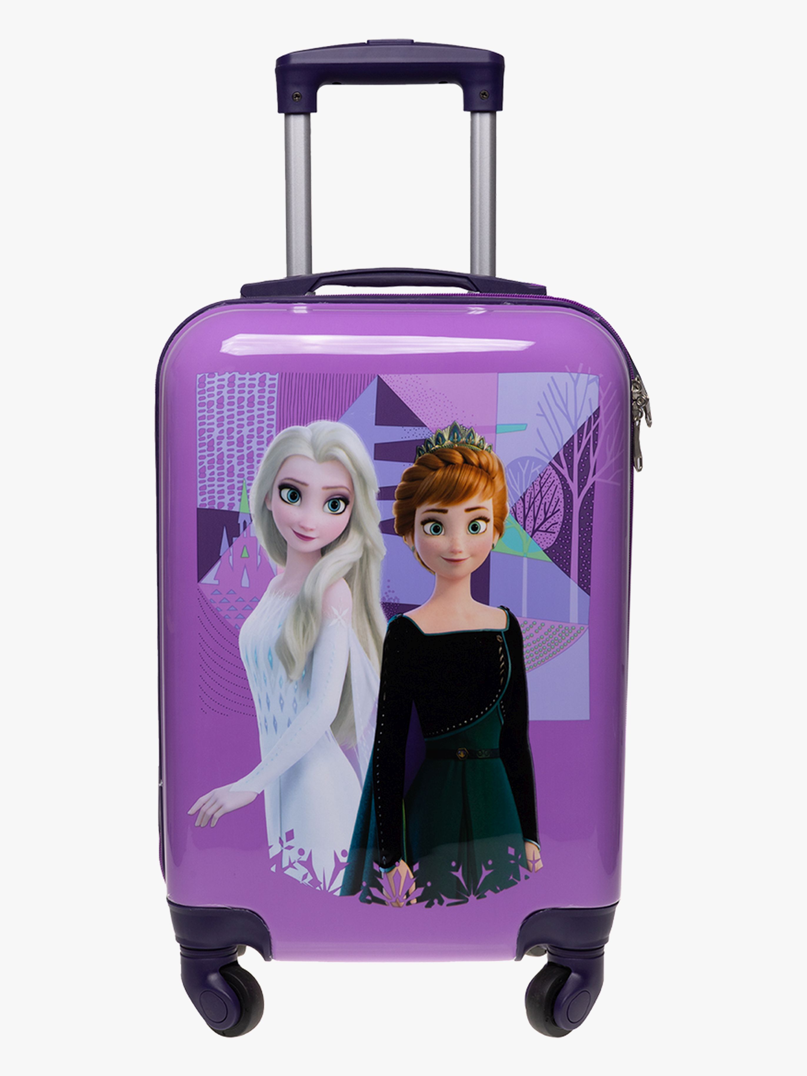 Disney Frozen Resväska Lila – barnvänlig kabinväska för äventyrare