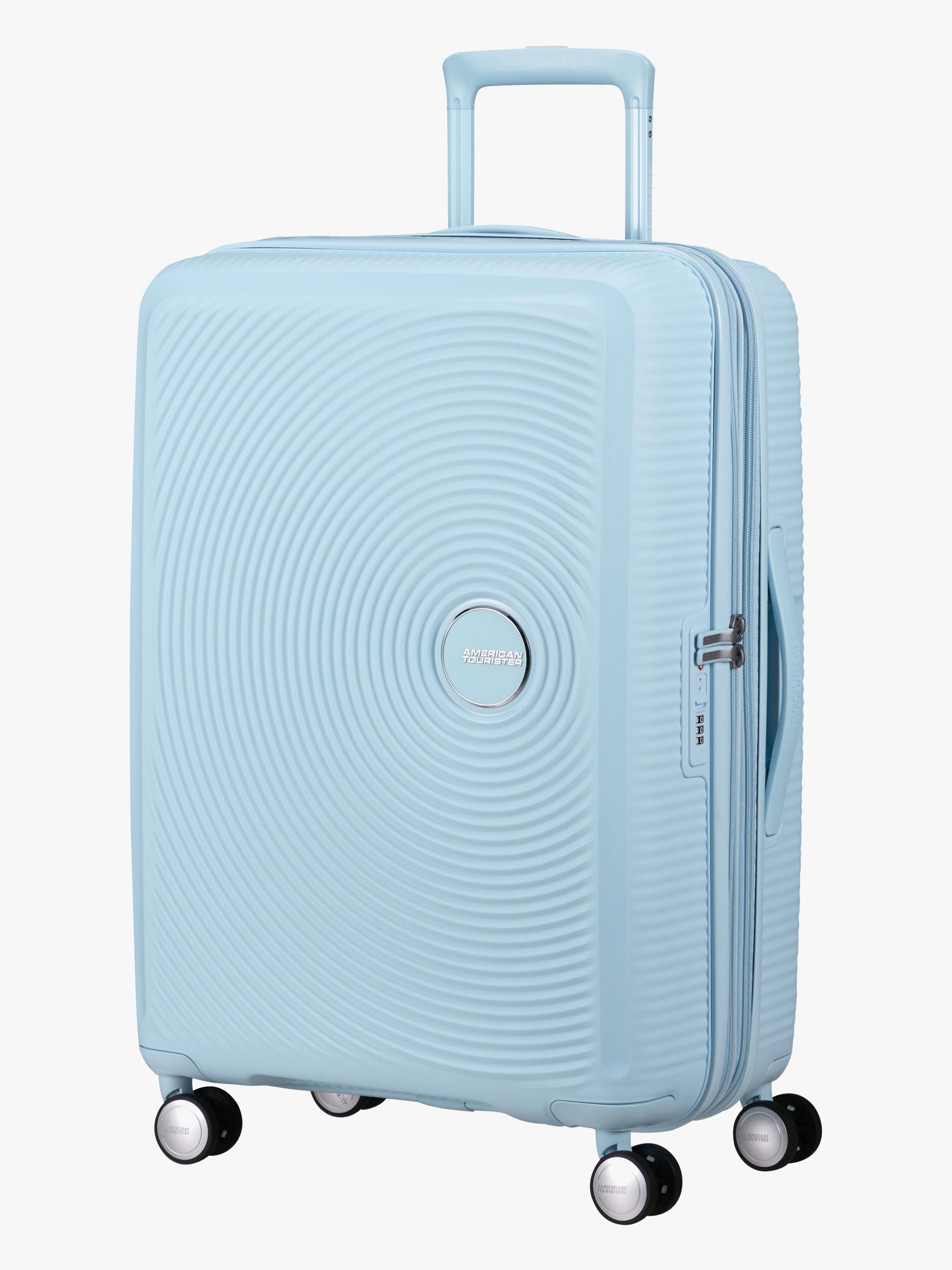 American Tourister Soundbox Spinner Resväska 71,5L Pastel Blue