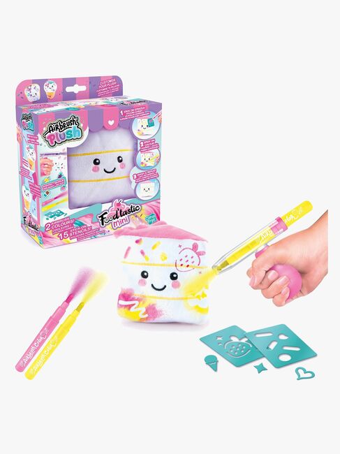 Canal Toys Airbrush Plush Gosedjur Food'tastic Mini