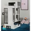 Cloudberry Castle Dockhus, Svart/Vit