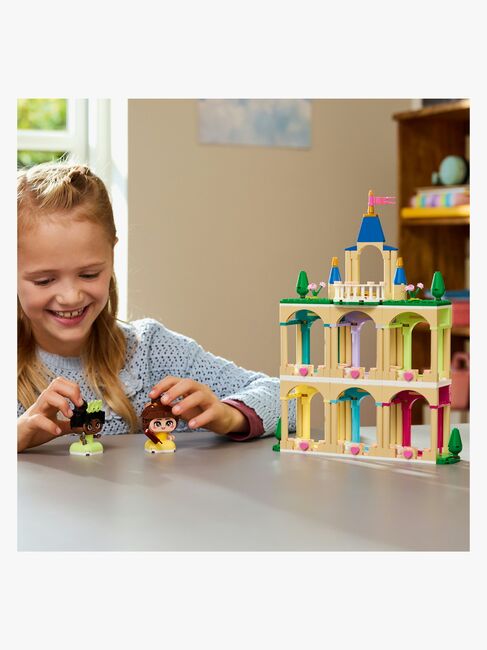 LEGO Disney Princess 43291 Belle och Tiana med slott i miniformat