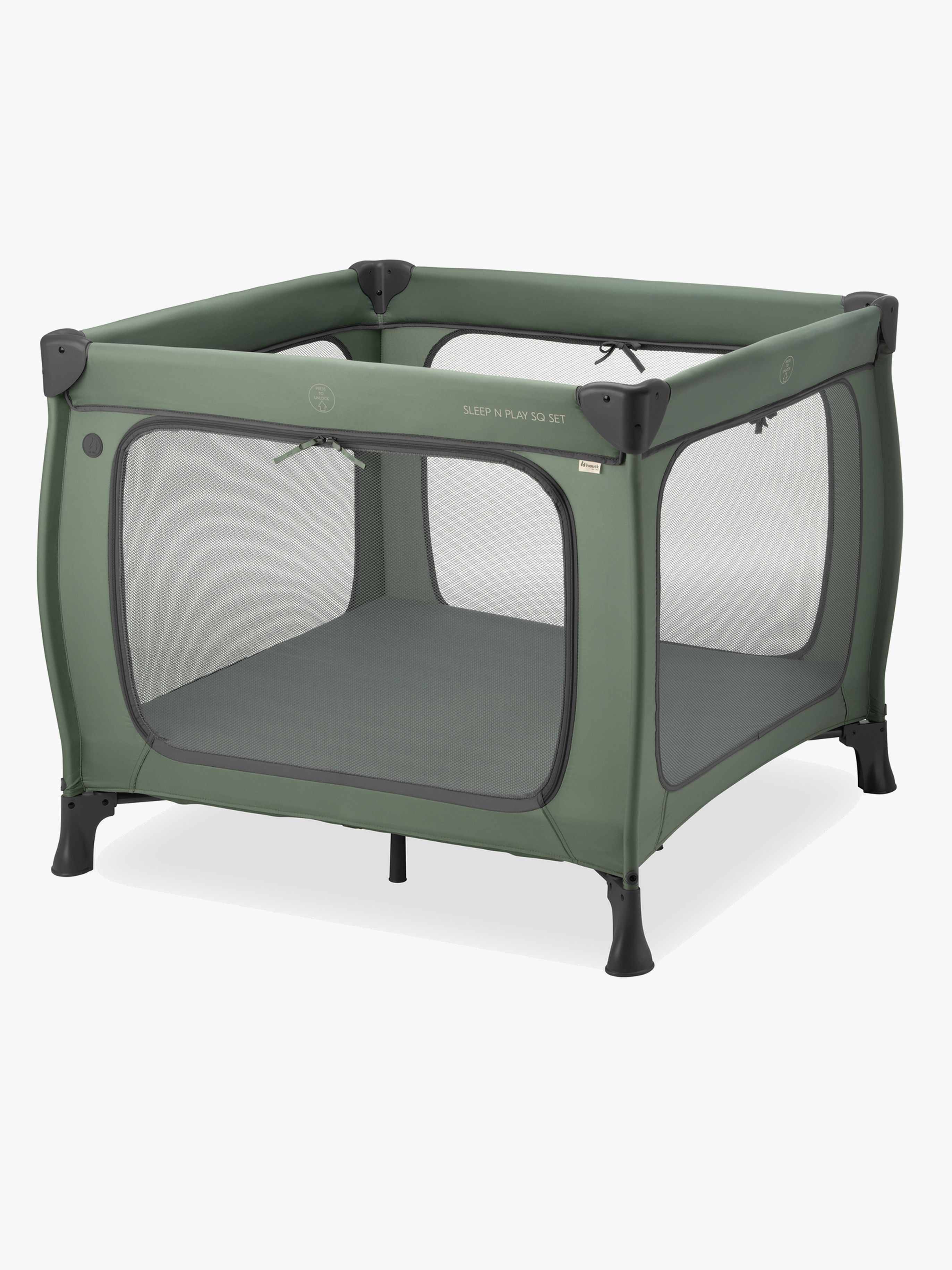 Hauck Sleep N Play SQ Set Resesäng, Dark Green