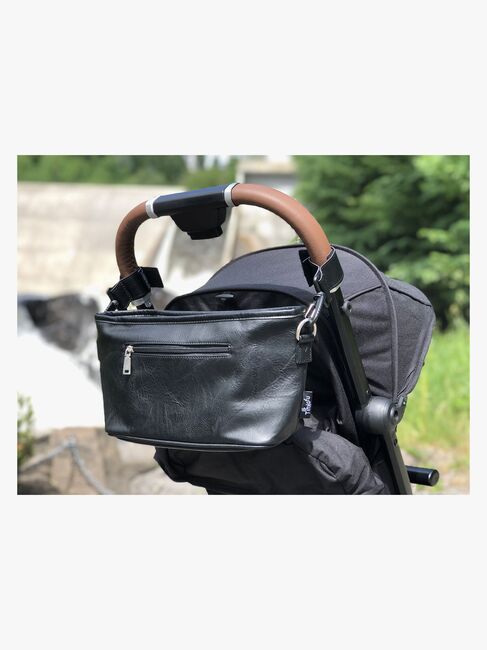 Tinkafu Tiny Tinkabag Organizer, Svart PU-Läder