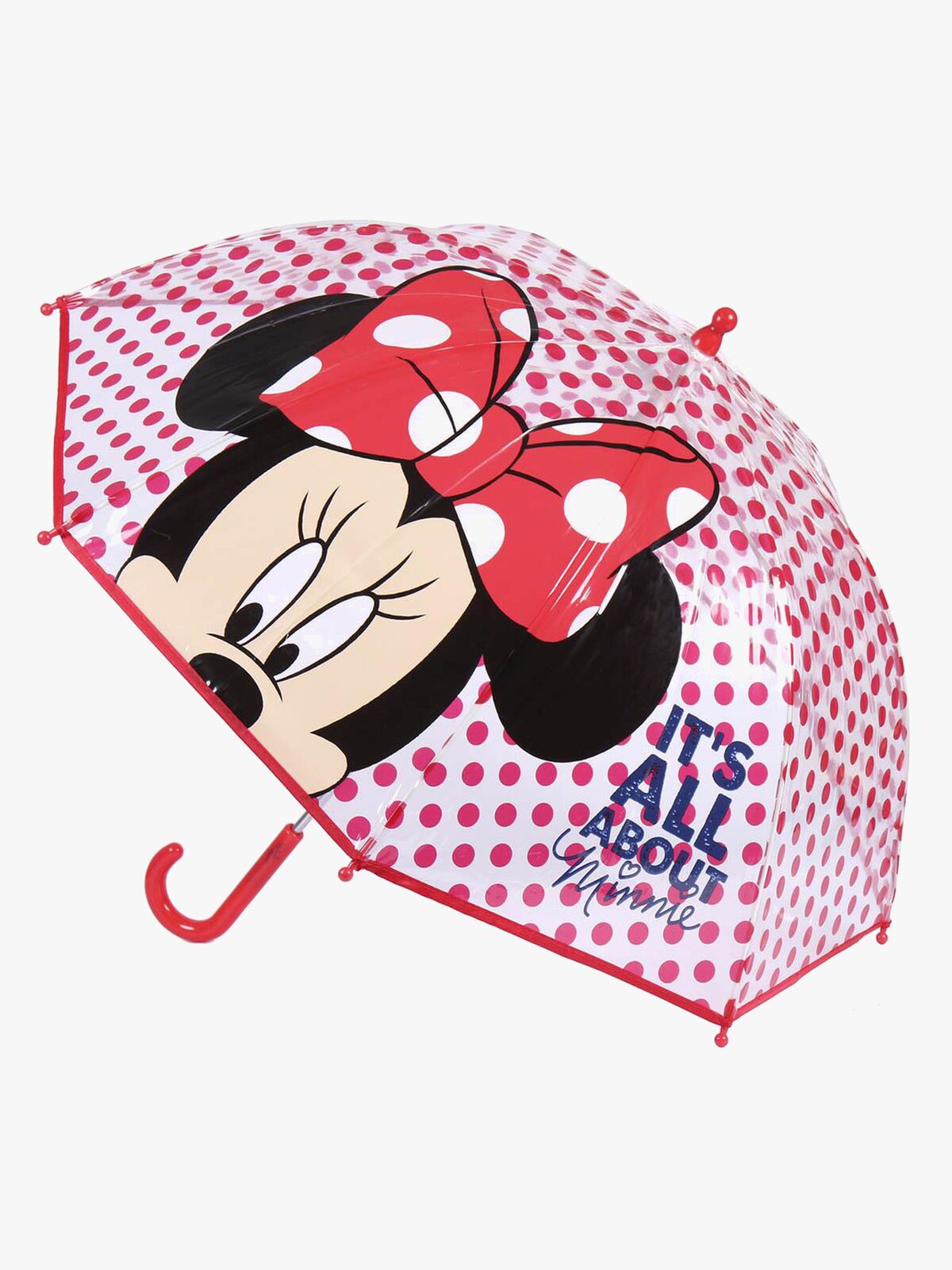 Disney Mimmi Pigg Paraply, Rosa