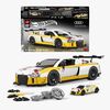 Mattel Brick Shop Hot Wheels Elite Series Byggset ’15 Audi R8 LMS 820 Delar
