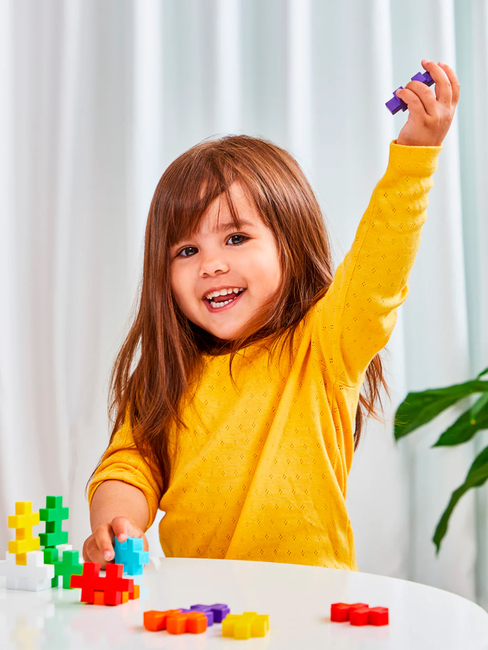 Plus-Plus BIG Byggset Rainbow Mix 100 st