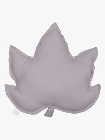 Cotton & Sweets Kudde Löv, Grå