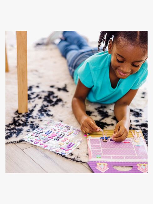 Melissa & Doug Återanvändningsbart Klistermärkeset Dress-Up
