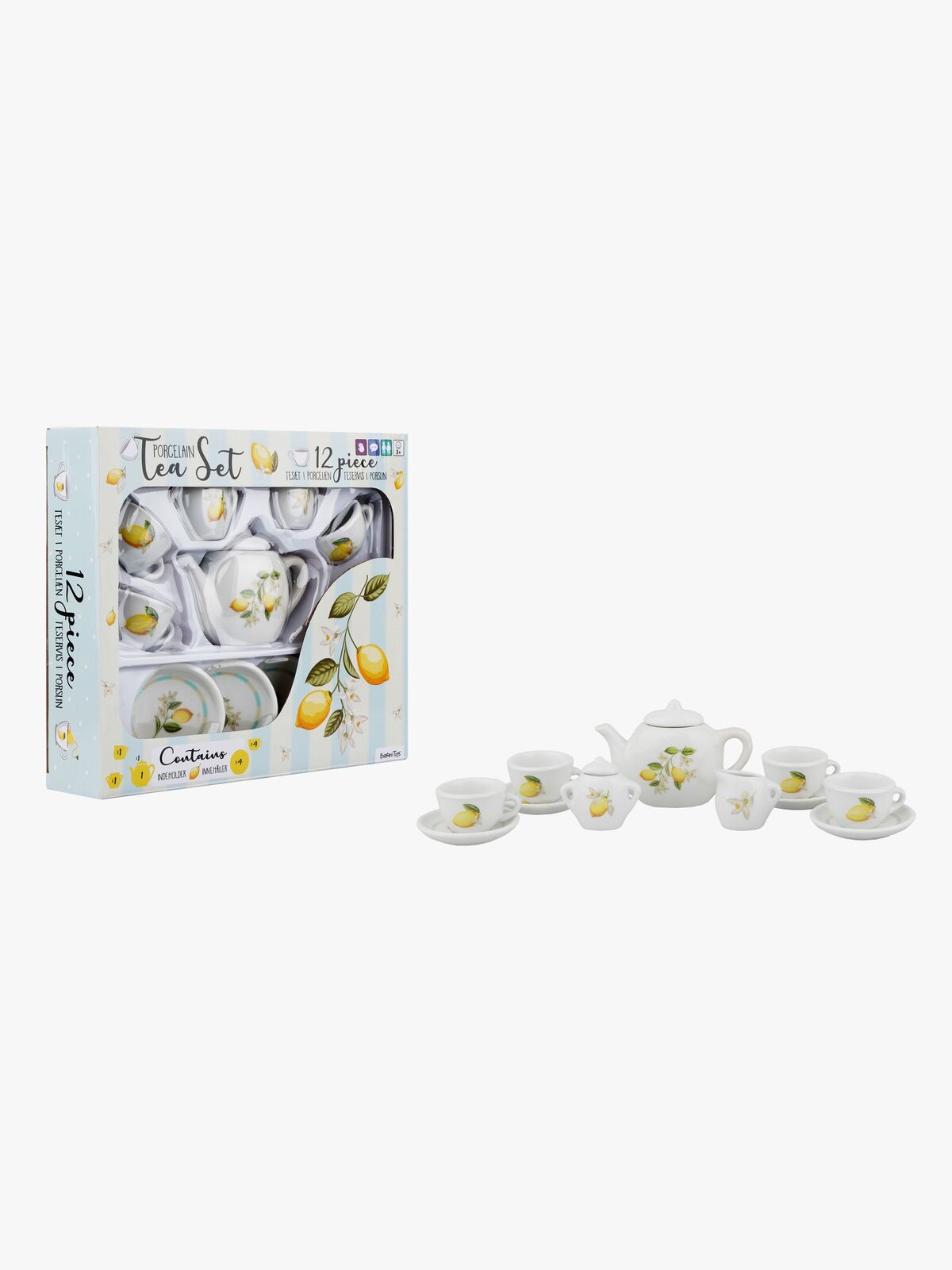 Barbo Toys Teservis Citron 12 Delar