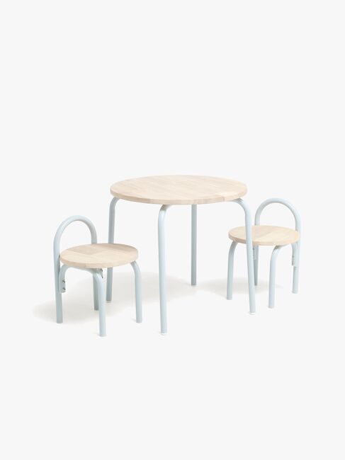 Alice & Fox CLEO Bord och Stolar, Blå/Natur