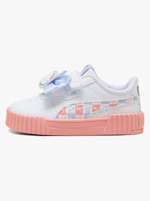 Puma x HELLO KITTY Carina 3.0 V Infant Sneakers, Vit