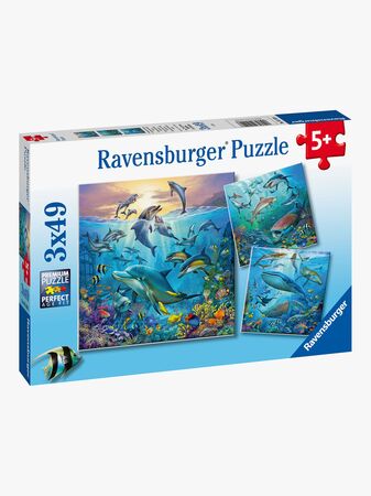 Ravensburger Pussel Havsliv 3x49 Bitar