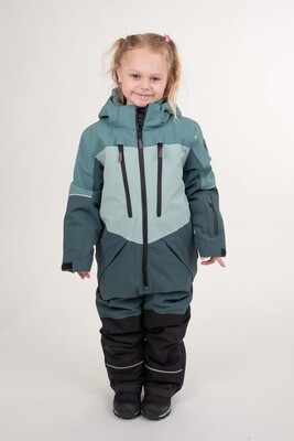 Lindberg Alpine Vinterdress, Mint Green/Dark Mint