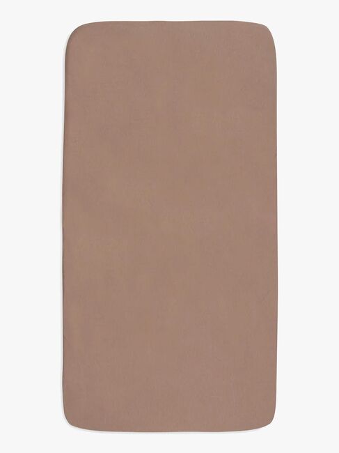 Jollein Dra-på-lakan 2-Pack 40x80, Milky Coffee/Ivory
