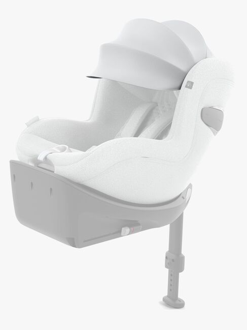 Cybex Sirona Ti i-Size Plus Bilbarnstol, Platinum White