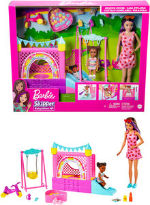 Barbie Lekset Barnvakt Hoppborg