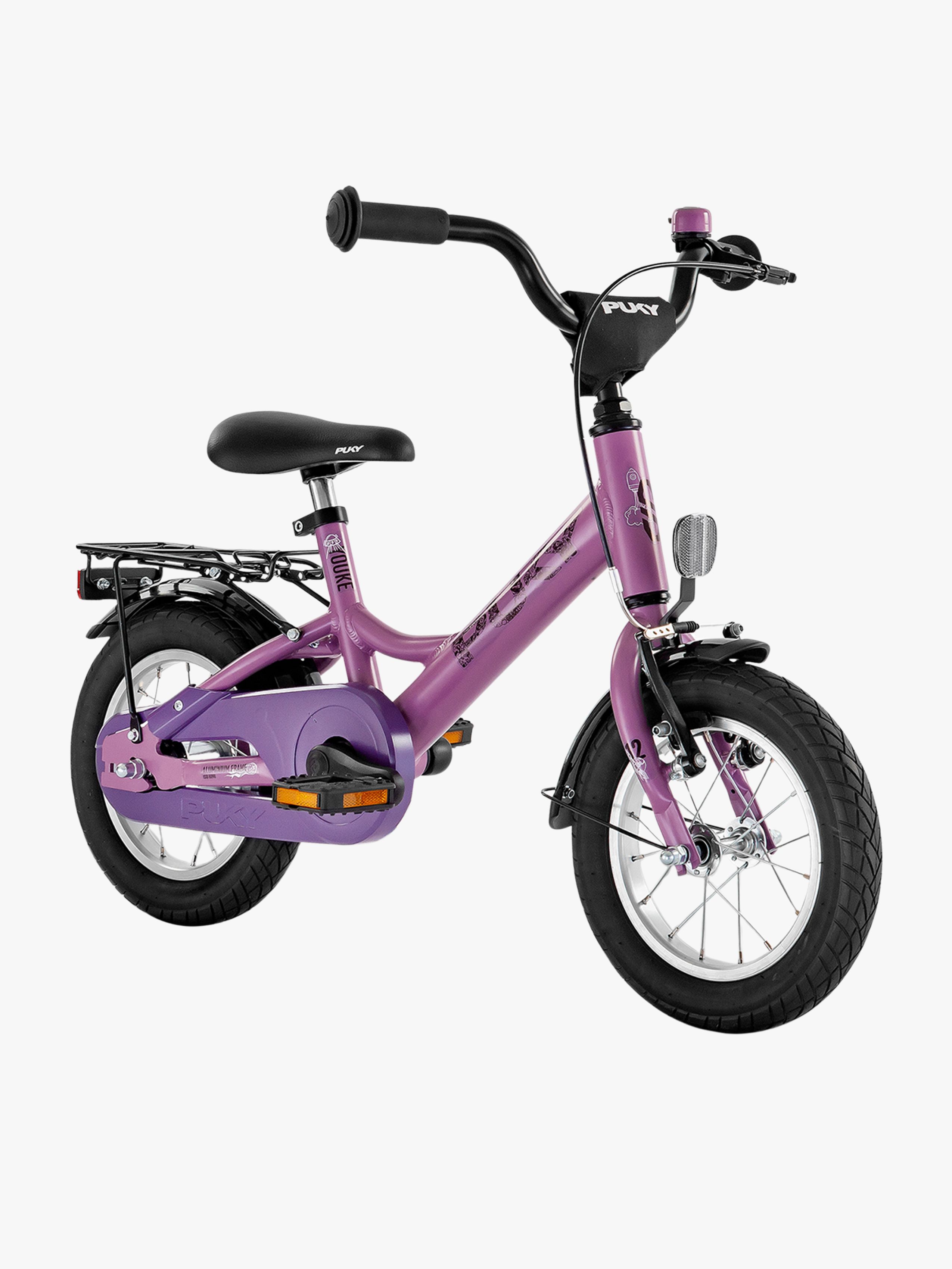 Puky Youke Classic 12 tum Lila – barncykel med hand- och fotbroms 2–5 år