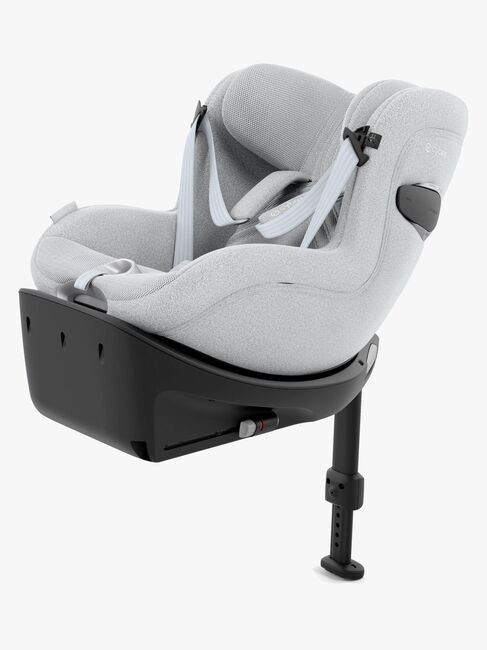 Cybex Sirona Ti i-Size Plus Bilbarnstol, Platinum White