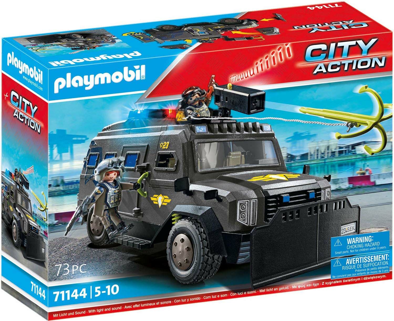 Playmobil 71144 City Action Byggsats Insatsstyrkans Terrängfordon