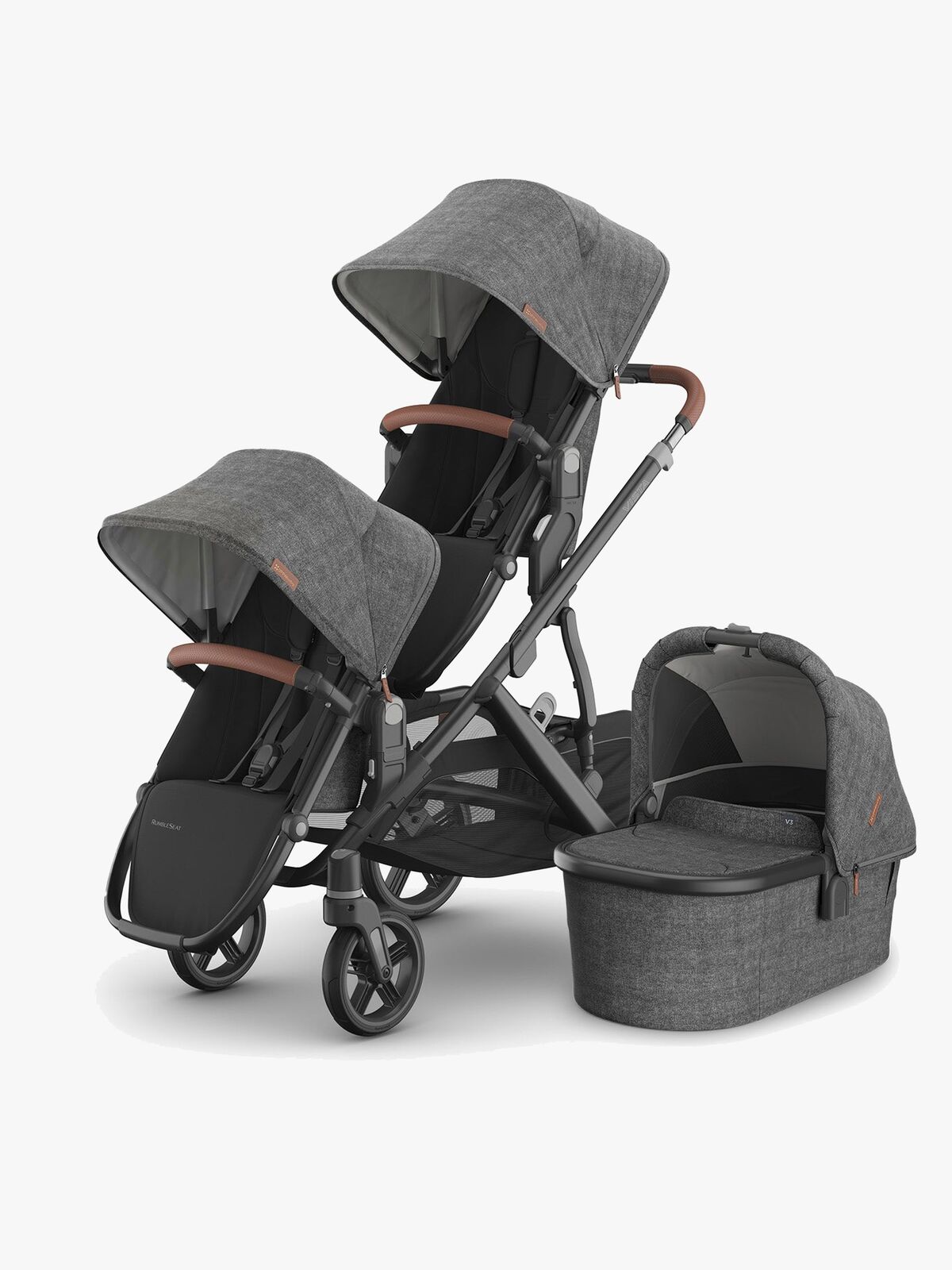 Uppababy Vista V3 Syskonvagn, Greyson