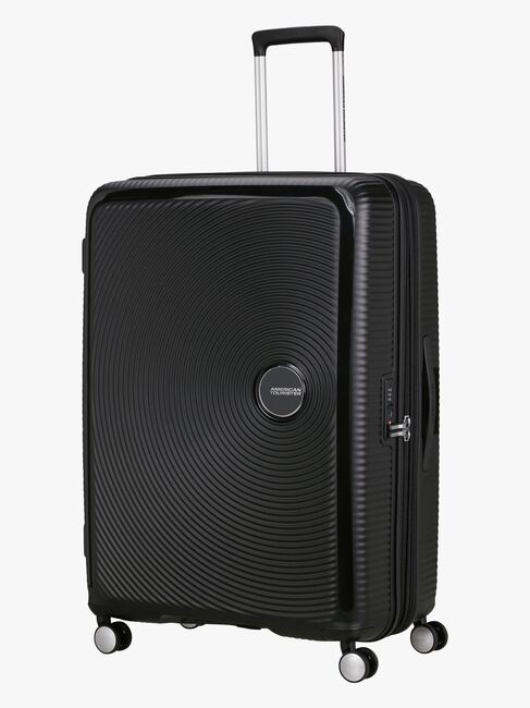 American Tourister Soundbox Spinner Resväska 131-145L, Bass Black
