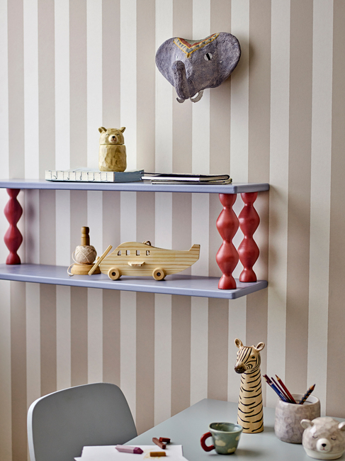 Bloomingville Bibiola Vägghylla, Blå