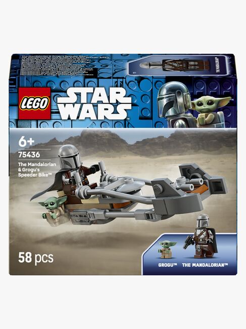 LEGO Star Wars 75436 The Mandalorian & Grogu's Speeder Bike
