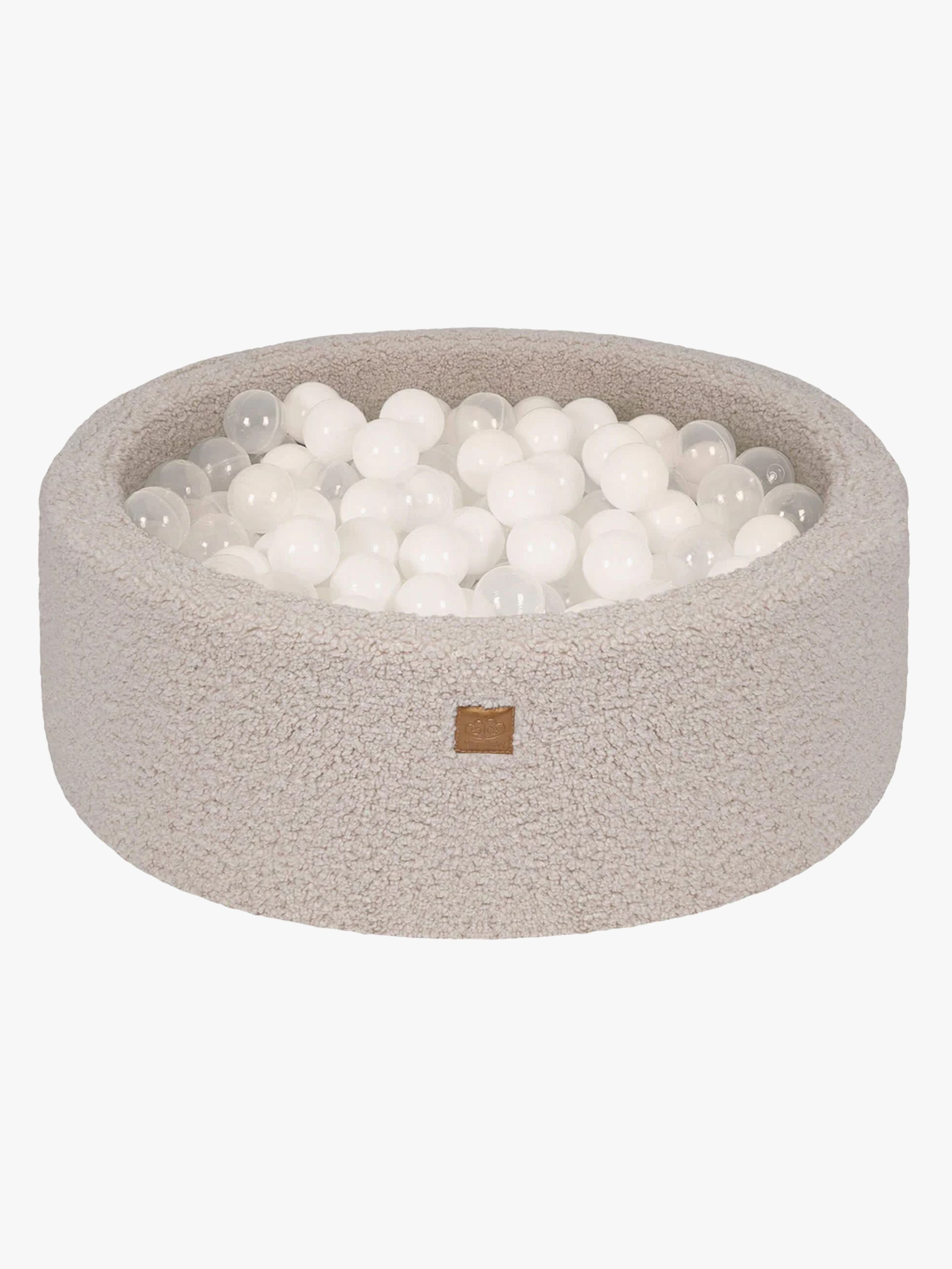 MeowBaby Bearly  Runt Bollhav, Light Grey