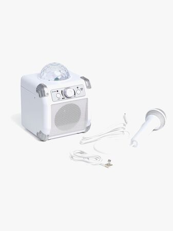 Cloudberry Castle Trådlös Karaokemaskin Med Mikrofon Och Discokula