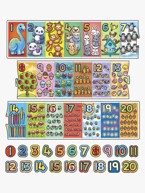 Orchard Toys Pussel Stora Siffror 20 Bitar