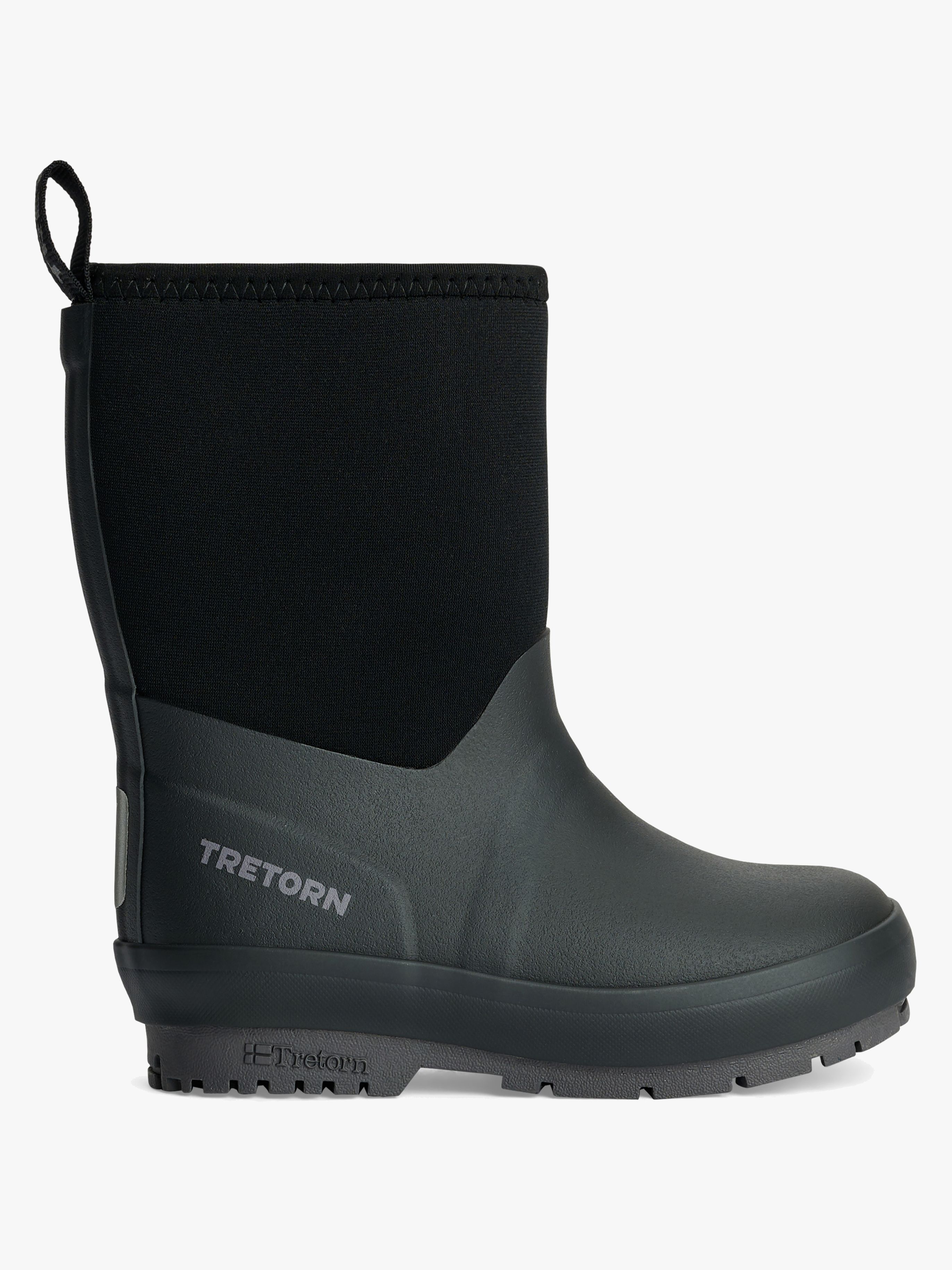 Tretorn Kuling Neoprene Fodrade Gummistövlar, Black, 34