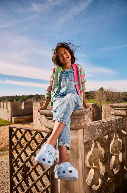 Crocs Classic Tofflor, Blue Calcite