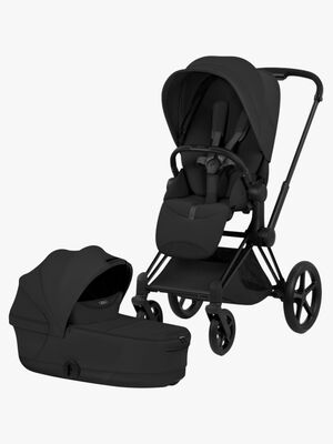 Cybex PRIAM Style Kombikinderwagen, Matt Black/Sepia Black