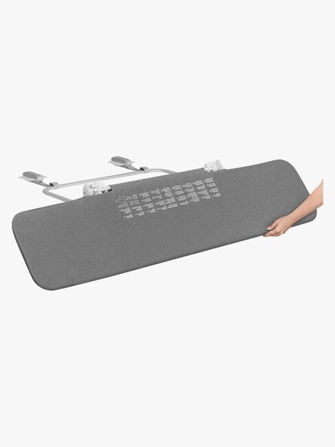 Lionelo Lora XL Sängskydd, Grey Stone