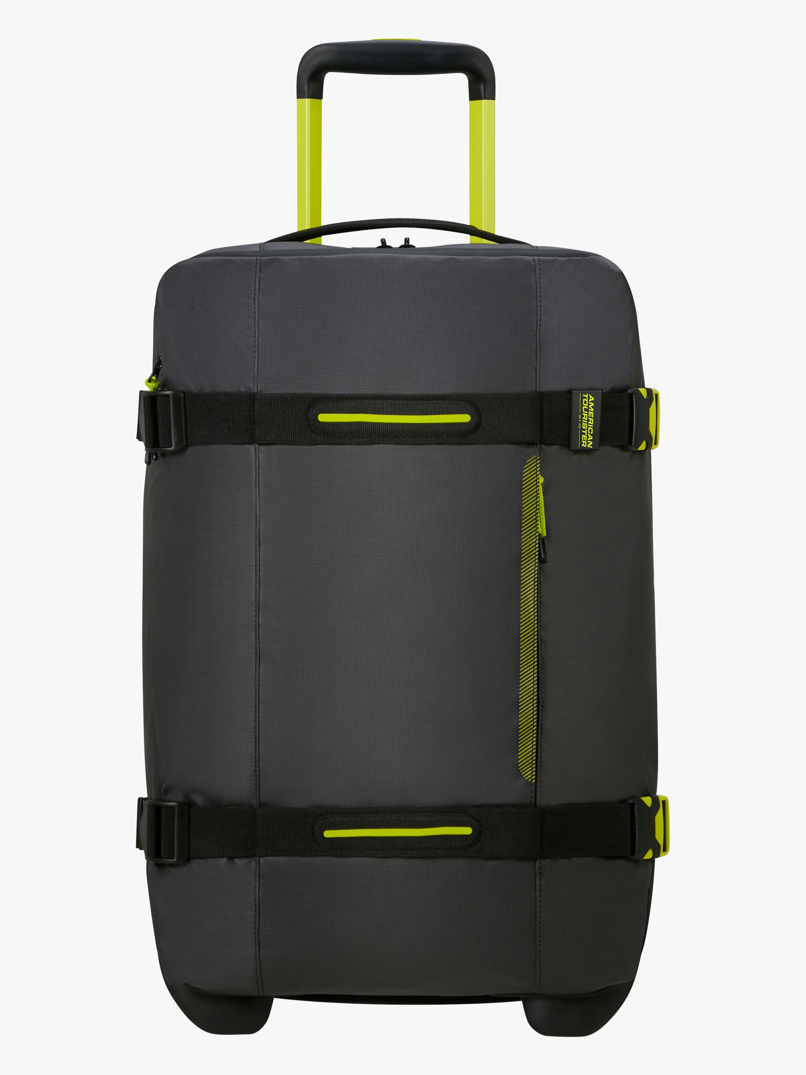 American Tourister Urban Track Duffle Resväska 55L, Black/Lime
