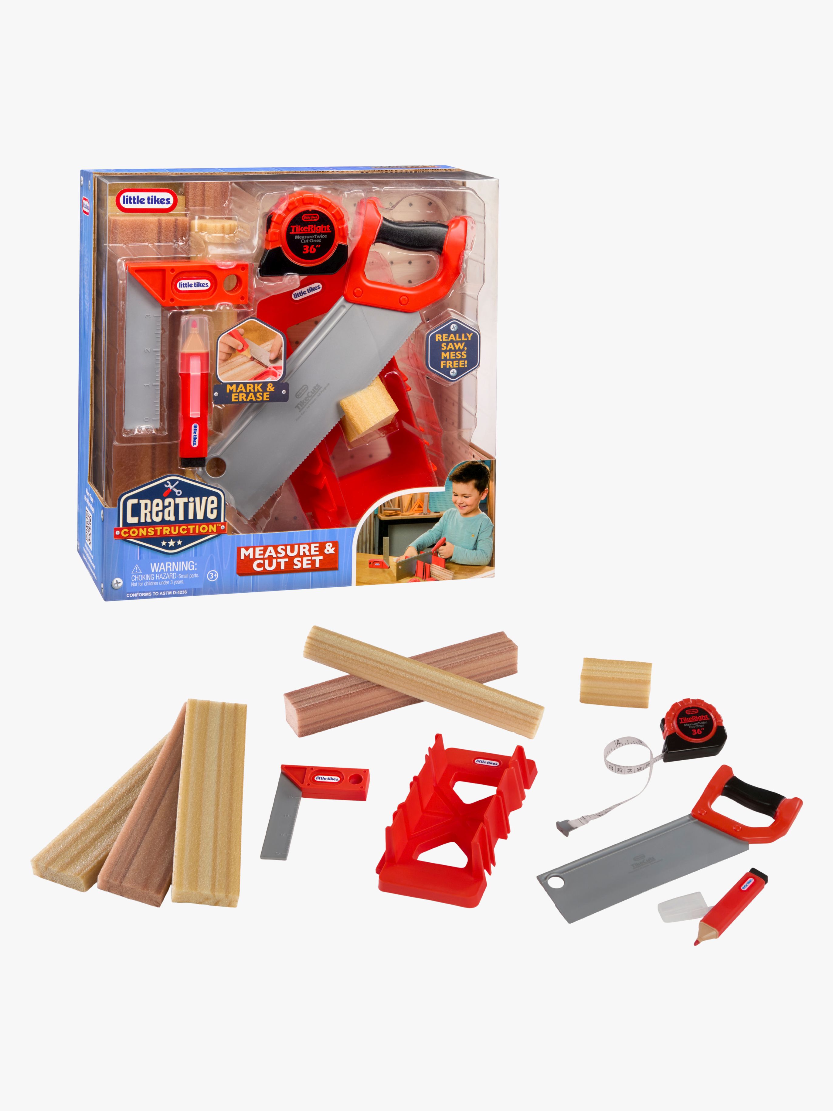 Little Tikes Creative Construction Mät- och Sågset