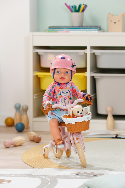 BABY born Dockcykel med Hund