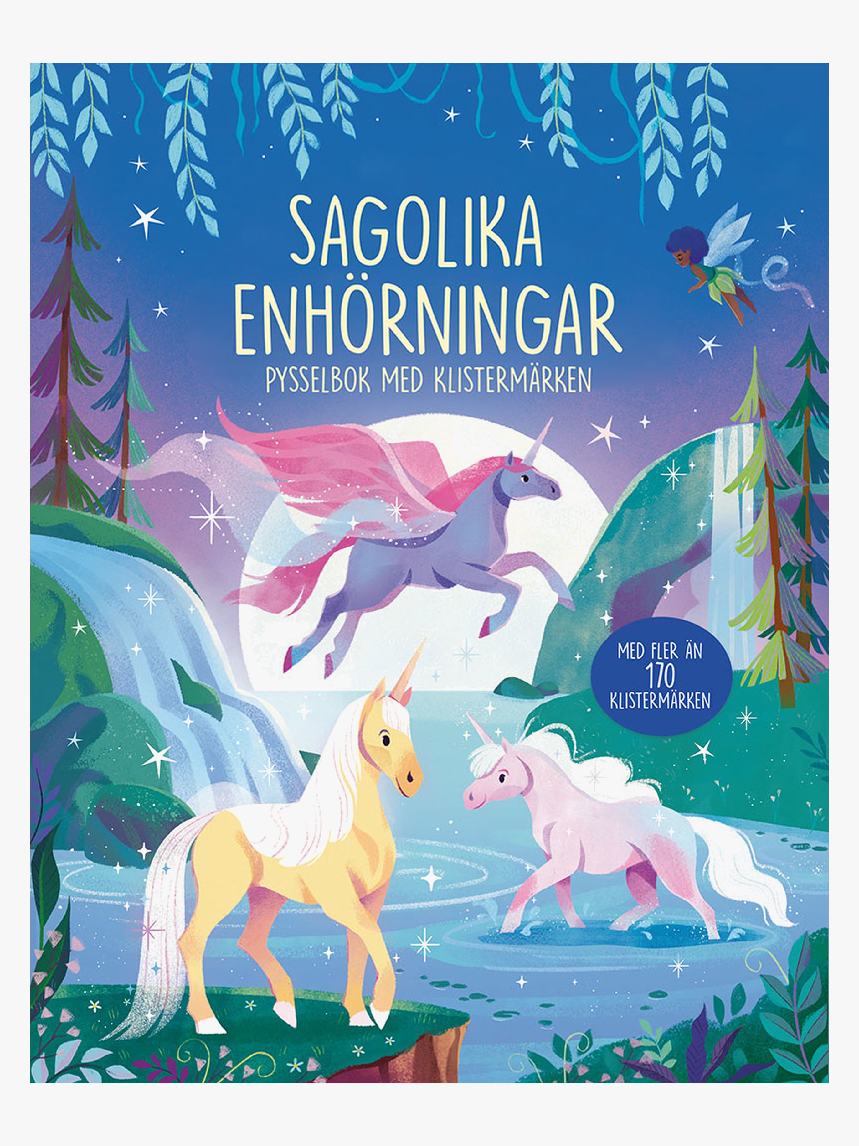 Sagolika Enhörningar Pysselbok Med Klistermärken