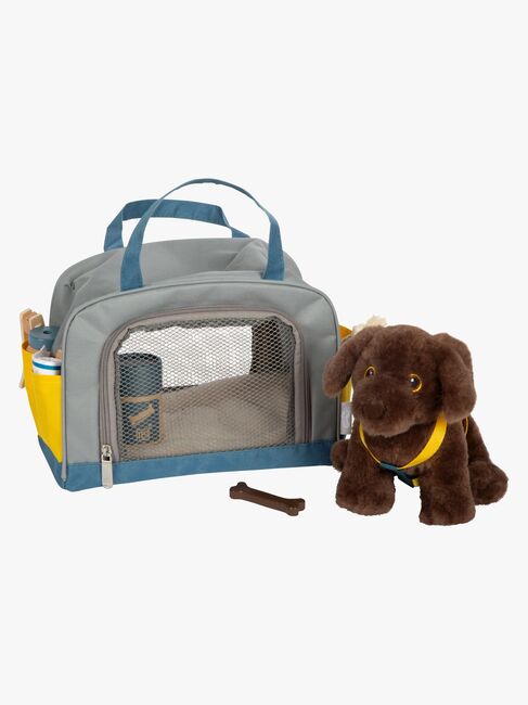 Small Foot Hund med Väska och Skötselset