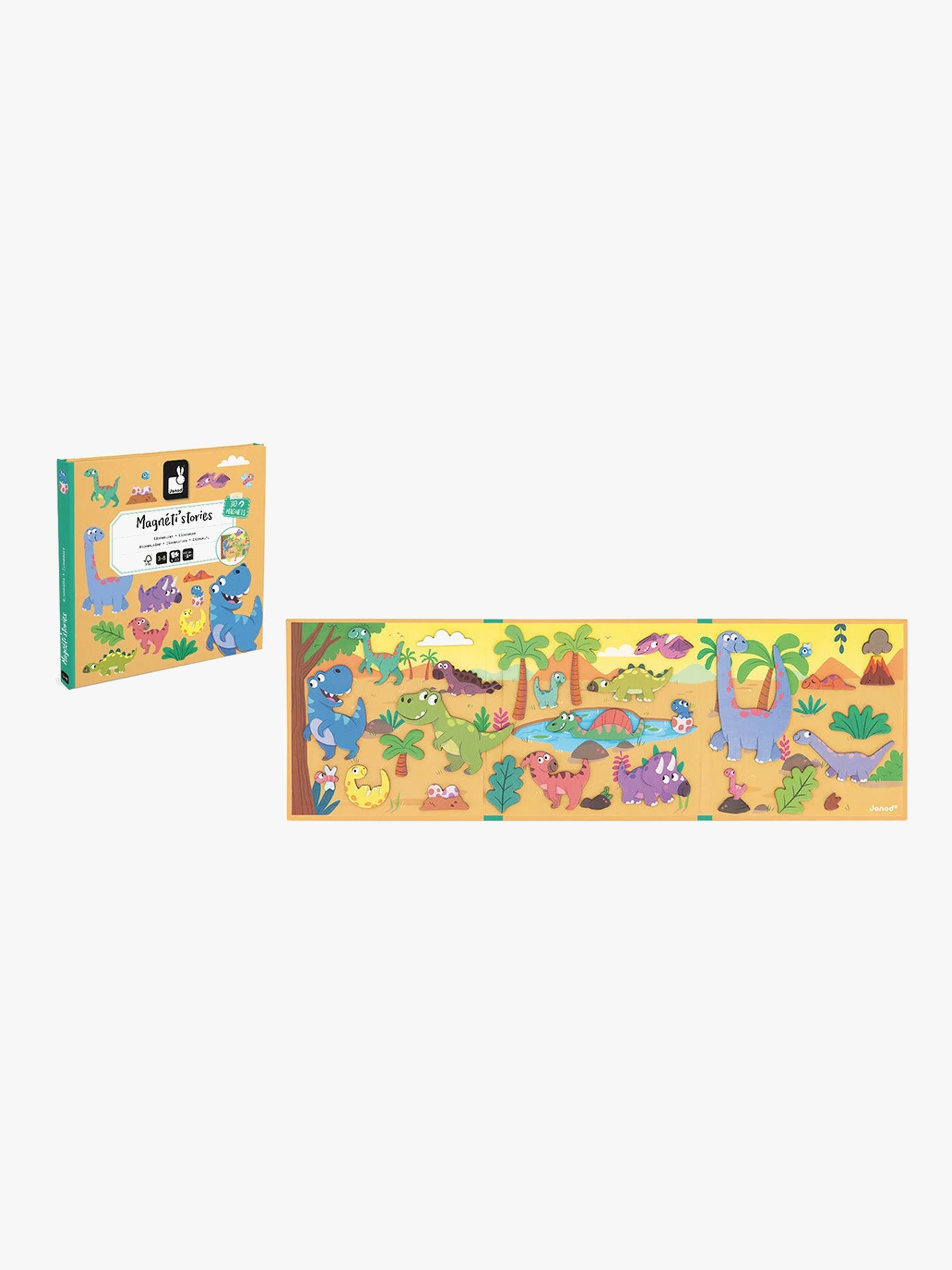 Janod Magneti'Stories Magnetset Dinosaurier 30 st