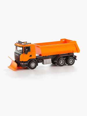 Emek Volvo Tipplastbil med Plog, Orange