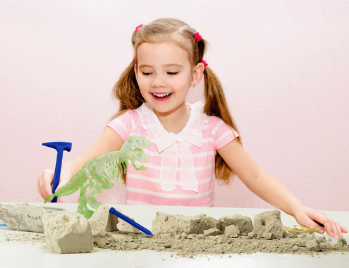 Toyrock Steam Fossilset T-rex Glow In The Dark