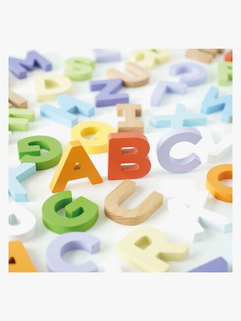 Le Toy Van Bokstavsset med Påse 60 st
