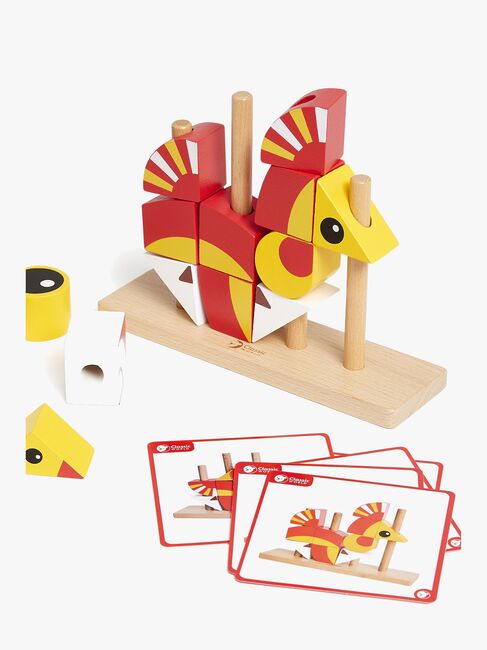 Classic World Stapelklossar Lejon