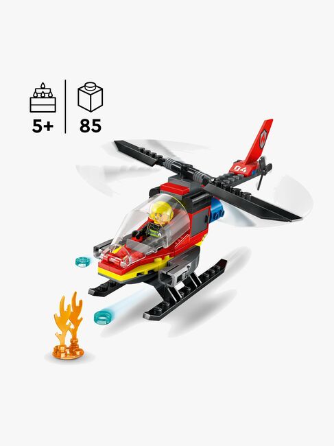 LEGO City 60411 Brandräddningshelikopter