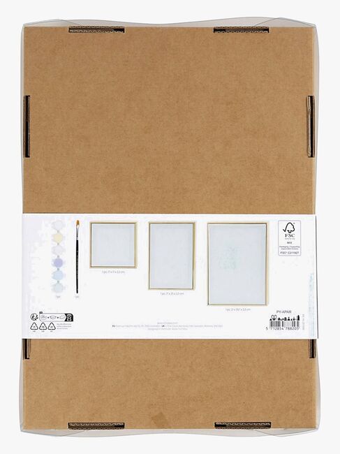Creativ Company Målardukar 3-Pack, Pastell