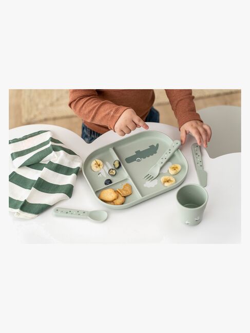 Done By Deer Foodie Bestick Happy Dots, Grön