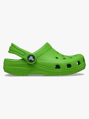 Crocs Classic Kids Tofflor, Grön
