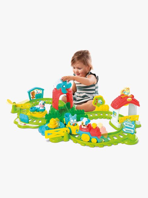 Clementoni Baby Interaktivt Tåg med Bondgårdsdjur